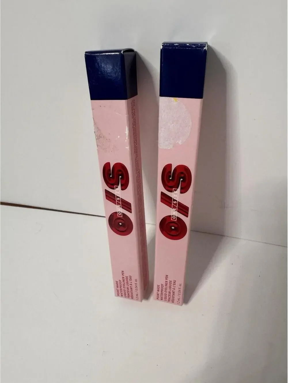2x ONE/SIZE Point Made Waterproof Liquid Eyeliner Pen 02 BOSSY BLUE .03oz Full